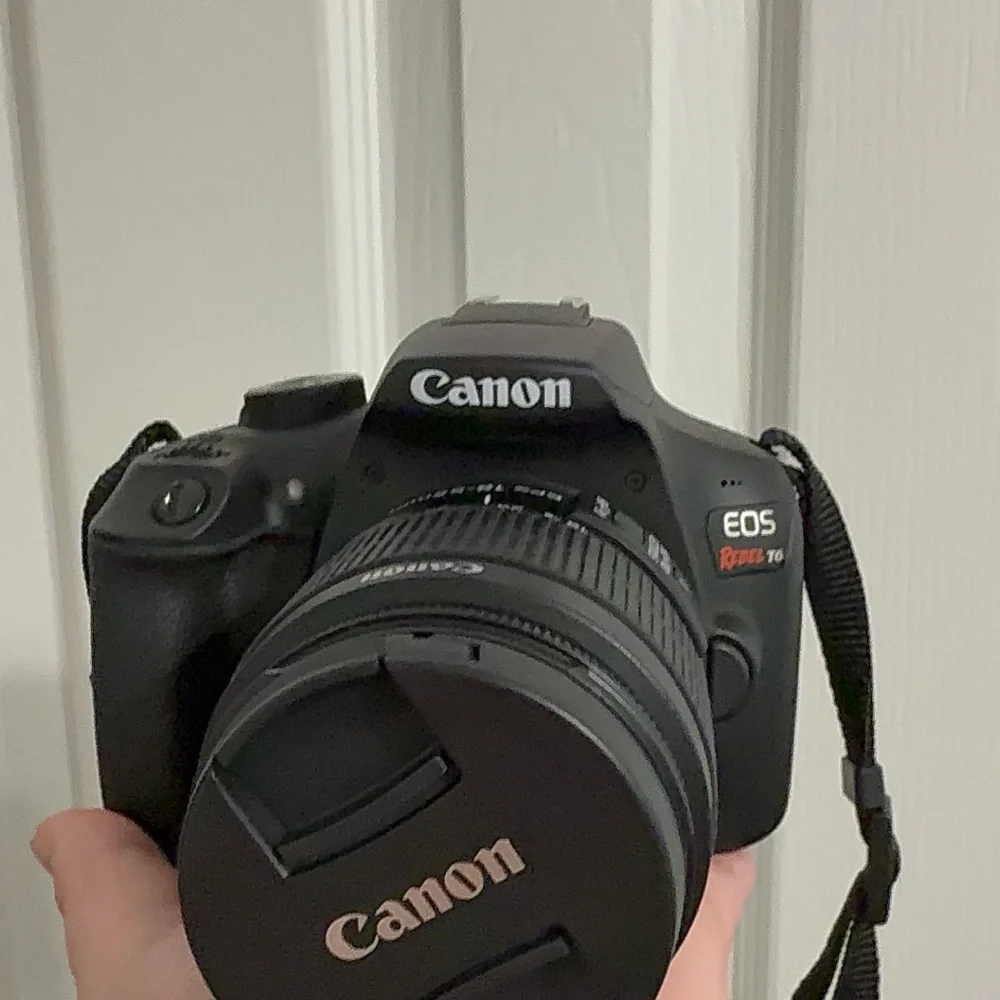Canon EOS Rebel T6 Black Digital Camera